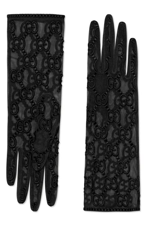 gucci gloves tulle|gucci ladies gloves.